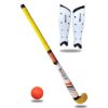 BOLDUP Hockey Stick Made of Solid Wood with 1 Ball SHINGUARD Medium - LXINDIA.COM