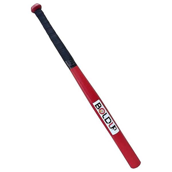 BOLDUP® Hockey Stick and Heavy Duty Wooden Baseball bat L 36 Inch RED Black 1 - LXINDIA.COM