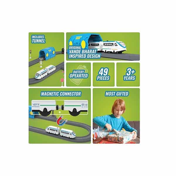 BOOGYWOOGY Vande Bharat Express Battery Train Set49 Piece01 1 - LXINDIA.COM