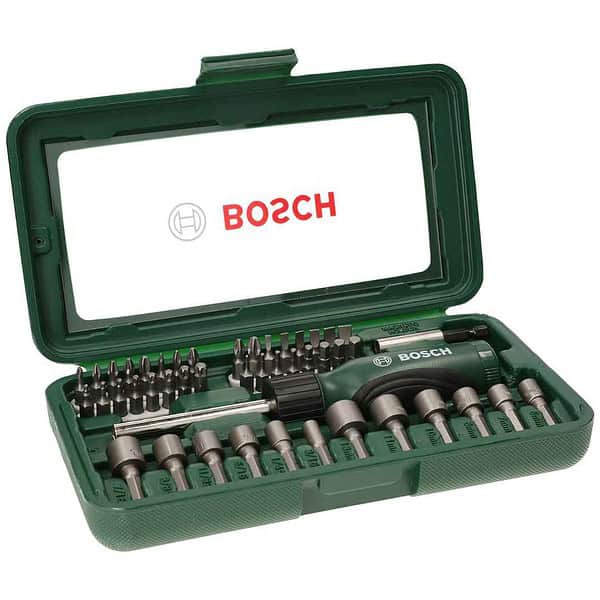 BOSCH 46 Piece Screwdriver Bit Set and 12 Nutsetters - LXINDIA.COM