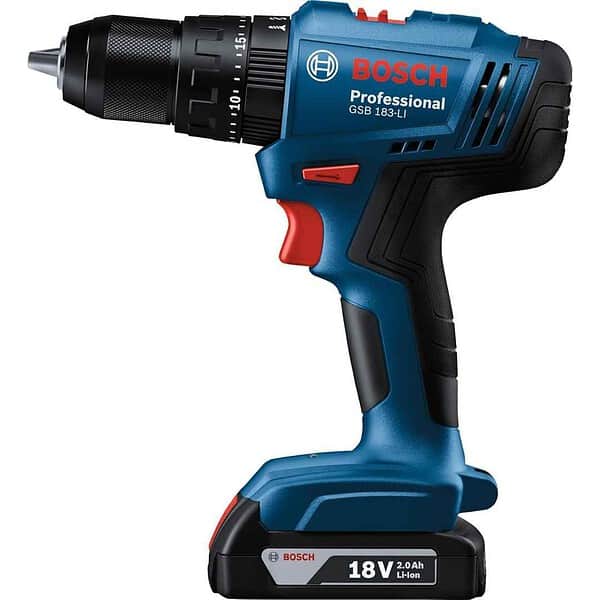 BOSCH GSB 183 Li Cordless Battery Powered Impact Drill2 - LXINDIA.COM