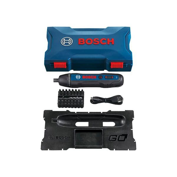 BOSCH Go 2 Professional Kit Lithium ion Cordless Screwdriver 33 Piece Screwdriver Bit Set Case - LXINDIA.COM