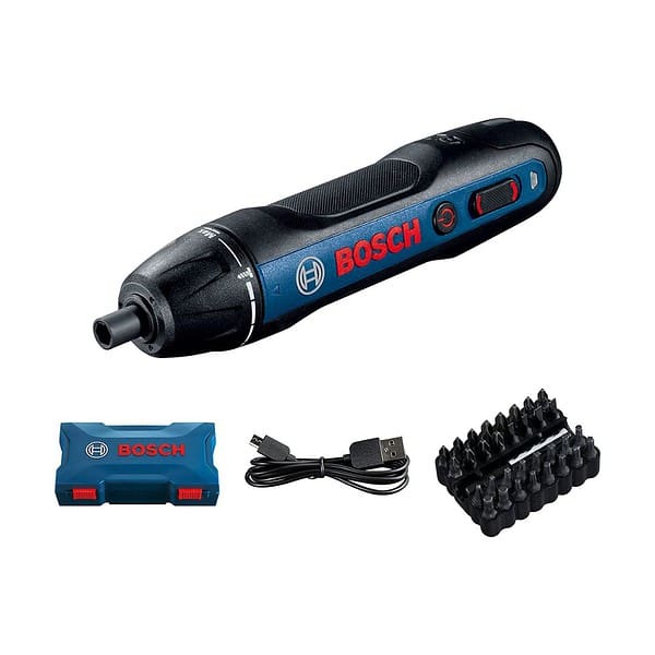 BOSCH Go 2 Professional Kit Lithium ion Cordless Screwdriver 33 Piece Screwdriver Bit Set CaseA - LXINDIA.COM