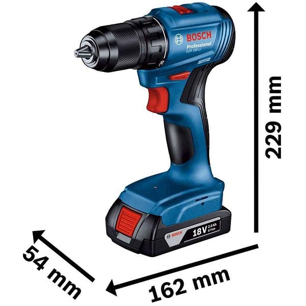 BOSCH Professional GSR 185 Li Cordless Drill Driver2 - LXINDIA.COM