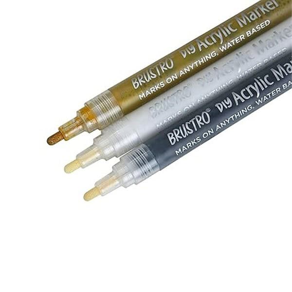 BRUSTRO Acrylic DIY Marker Set of 32 - LXINDIA.COM