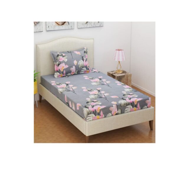 BSB HOME Cotton Feel Single Bedsheet - LXINDIA.COM