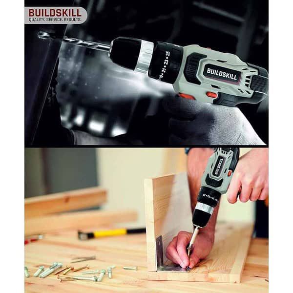 BUILDSKILL 69 Pcs 12V Cordless Drill Machine Tool Kit1 - LXINDIA.COM