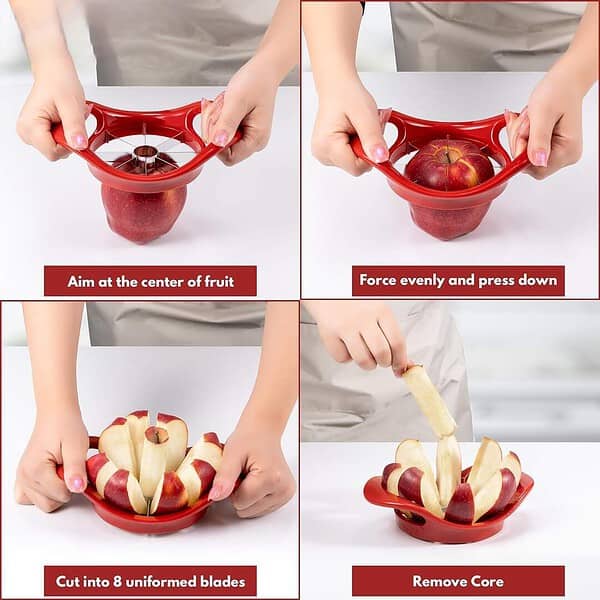 BYCEPS Apple Cutter 8 Slices c - LXINDIA.COM