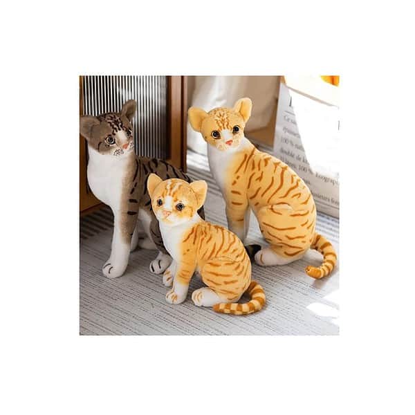 Babique Cat Realistic Plush Toys Soft Toys - LXINDIA.COM