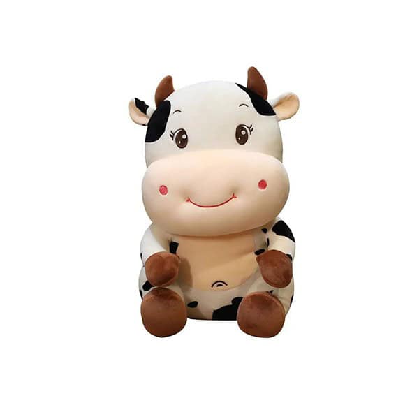 Babique Cow Smiley Plush Soft Toy - LXINDIA.COM