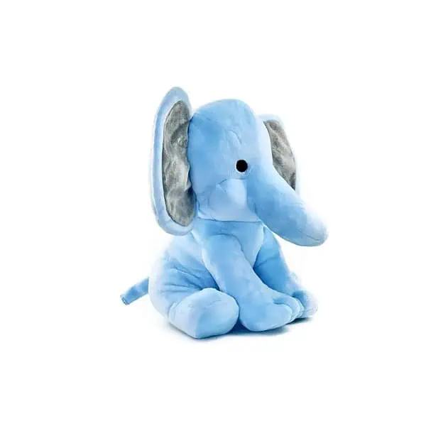 Babique Elephant Sitting Plush Soft Toy Cute Kids Animal 1 - LXINDIA.COM