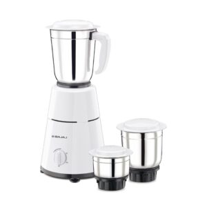 Bajaj 500 Watt GX 1 Mixer Grinder with 3 Jars white - LXINDIA.COM