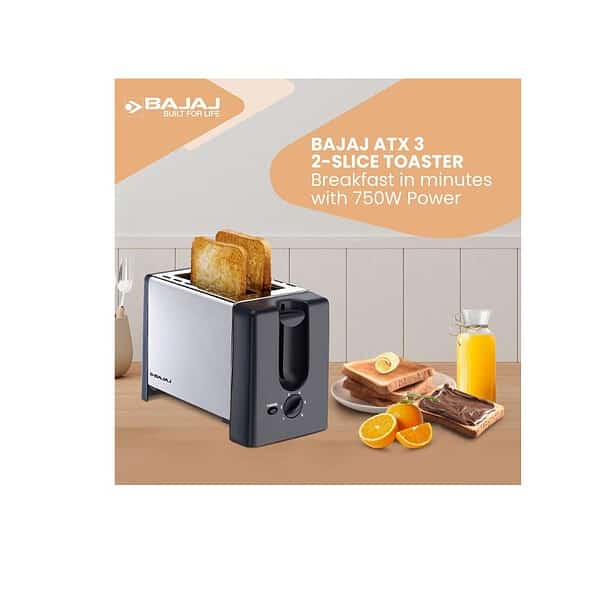 Bajaj ATX 3 700 Watt Pop up Toaster A - LXINDIA.COM