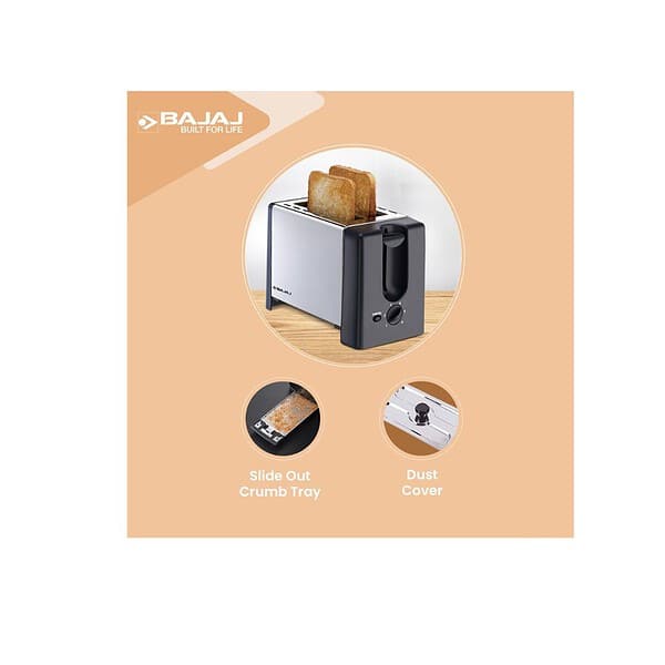 Bajaj ATX 3 700 Watt Pop up Toaster C - LXINDIA.COM