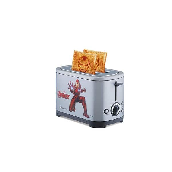 Bajaj Avengers 650W Pop Up Toaster with Plate Silver - LXINDIA.COM