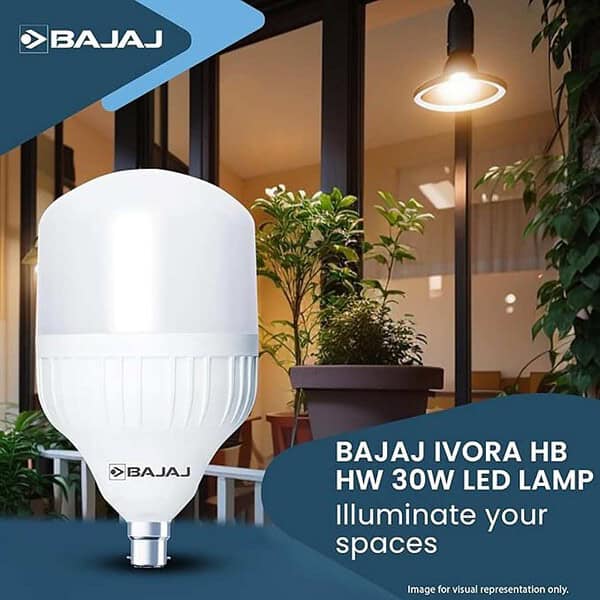 Bajaj Ivora High Wattage Led Lamp 30W Pack Of 1 White 1 - LXINDIA.COM