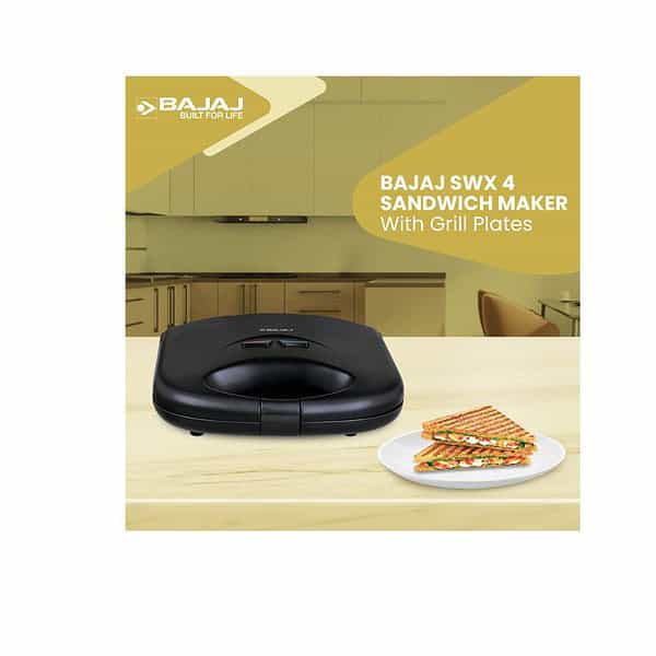 Bajaj New SWX 400 Sandwich Grill Toaster A - LXINDIA.COM