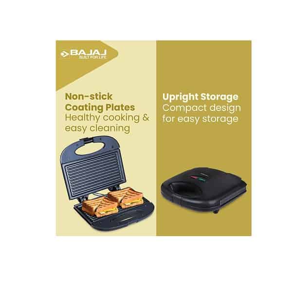 Bajaj New SWX 400 Sandwich Grill Toaster B - LXINDIA.COM