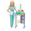 Barbie Baby Doctor Playset with Blonde Doll - LXINDIA.COM