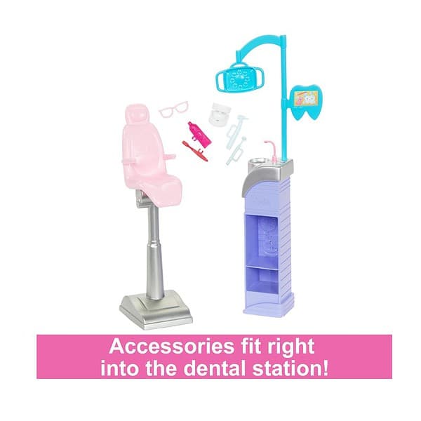 Barbie Careers Dentist Doll and Playset with Accessories 1 - LXINDIA.COM