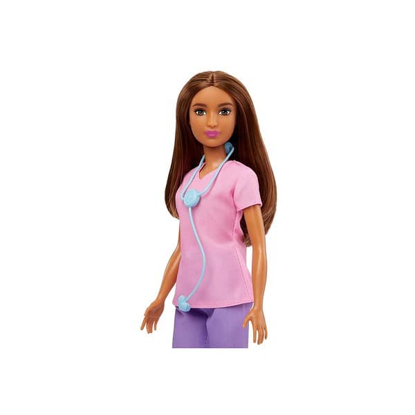 Barbie Nurse Blonde Petite Doll 12 inches 1 - LXINDIA.COM