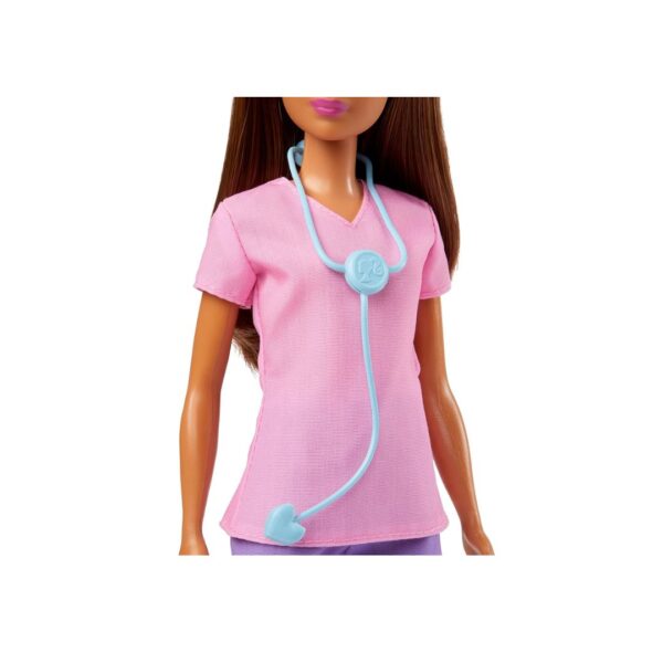 Barbie Nurse Blonde Petite Doll 12 inches 2 - LXINDIA.COM