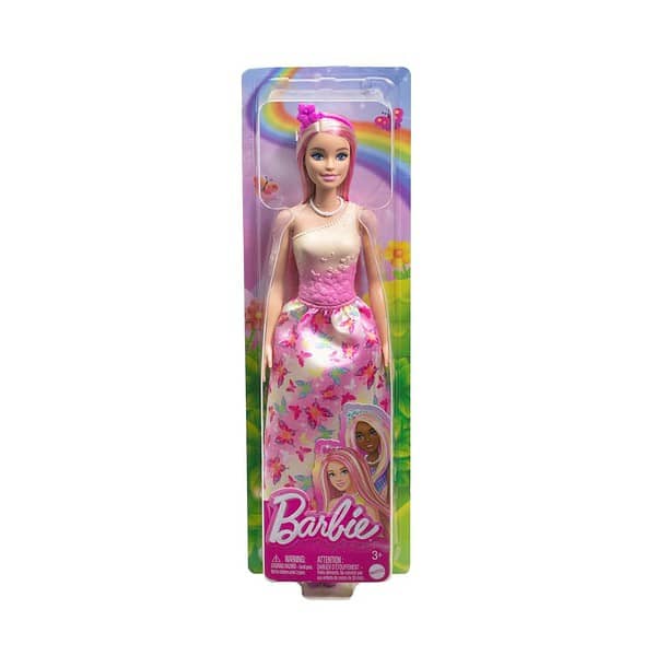 Barbie Royal Doll with Pink and Blonde Fantasy Hair 3 - LXINDIA.COM