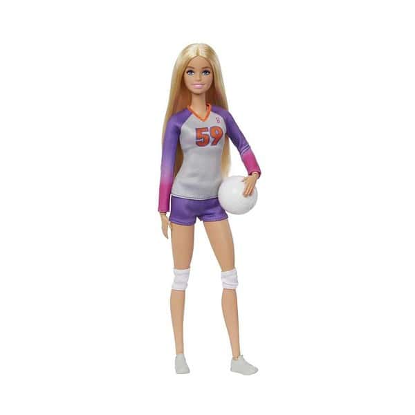 Barbie Volleyball Player Doll with Uniform and Ball - LXINDIA.COM