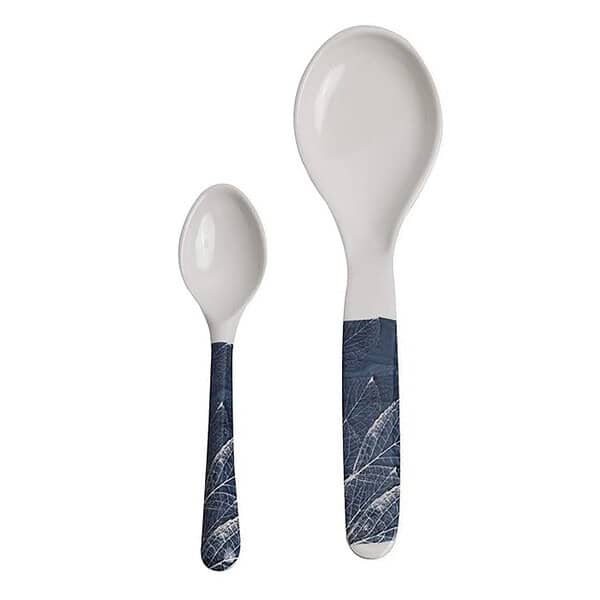 Bataniya Melamine Dinner Set Of 40 Blue 2 - LXINDIA.COM