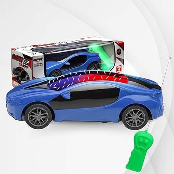 Battery Operated 3D Lights Control High Speed Racing Car - LXINDIA.COM