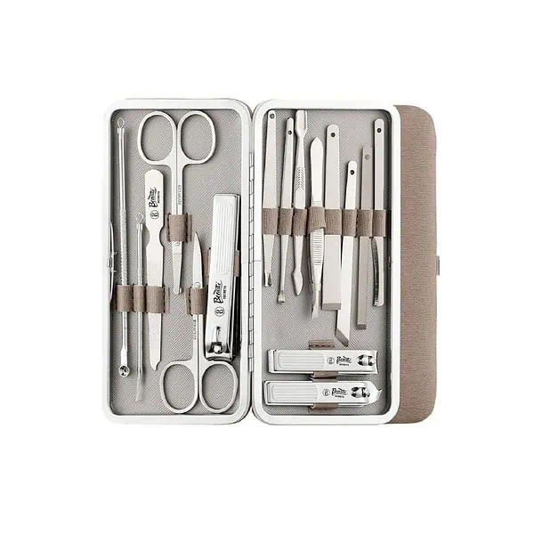 Beaute Secrets Essentials Manicure Set Nail Clippers Grey - LXINDIA.COM