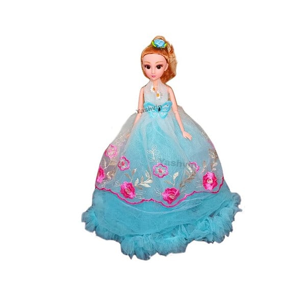 Beautiful Long Dress Gown Doll for Girls Attractive Big Doll 1 - LXINDIA.COM