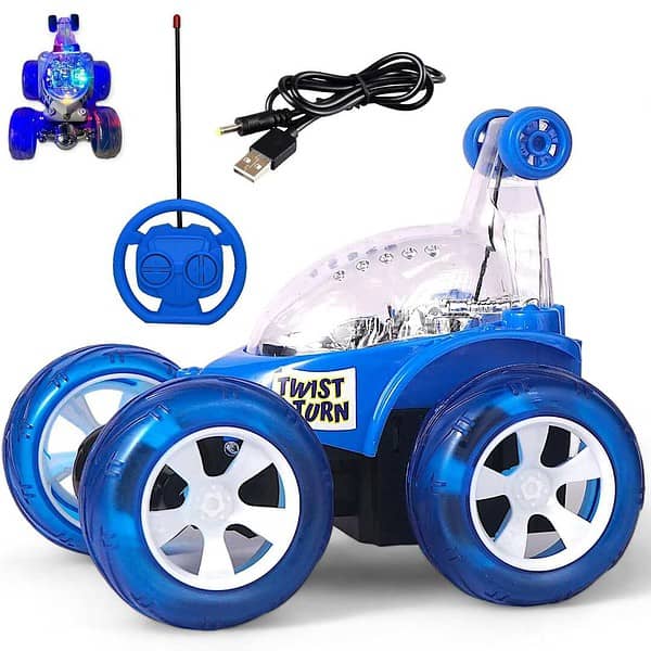 Best Buys Twist N Turn 360 Degree Rotation Remote Control Stunt Car - LXINDIA.COM