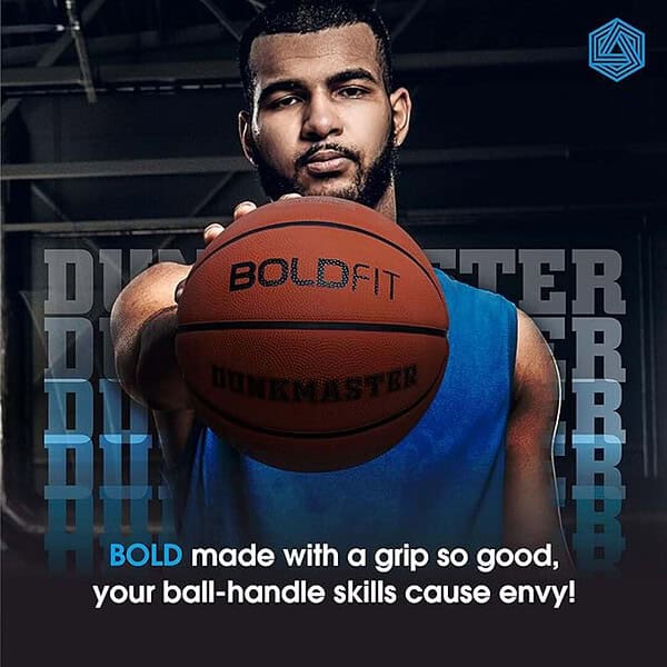 Boldfit Basketball Professional Basket Ball Men Dunkmaster No 7 Brown 3 - LXINDIA.COM