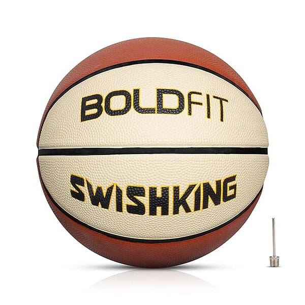 Boldfit Basketball Size 7 Professional Basket Ball Men Swish King No 7 - LXINDIA.COM