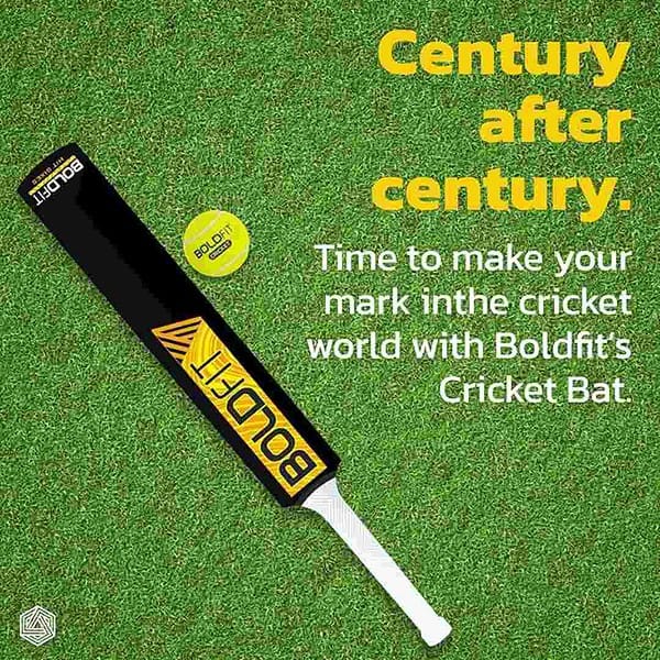 Boldfit Cricket bat Full Size Plastic bat Tennis Cricket bat Turf Tennis bat Lightweight Fiber bat 2 - LXINDIA.COM