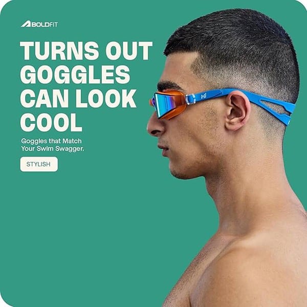 Boldfit Mumbai Indians MiOfficial Merchandise Swimming Goggles 3 - LXINDIA.COM