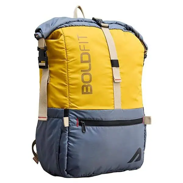 Boldfit Rolltop Bags 45 Ltrs Unfolded Overnight Travel Backpack - LXINDIA.COM