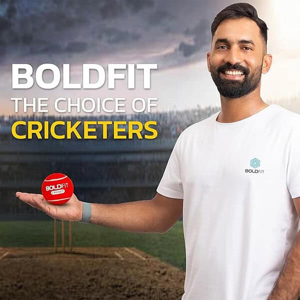 Boldfit Rubber Tennis Ball for Cricket Hard Tennis Cricket Ball Heavyweight Pack of 6 Red 1 - LXINDIA.COM