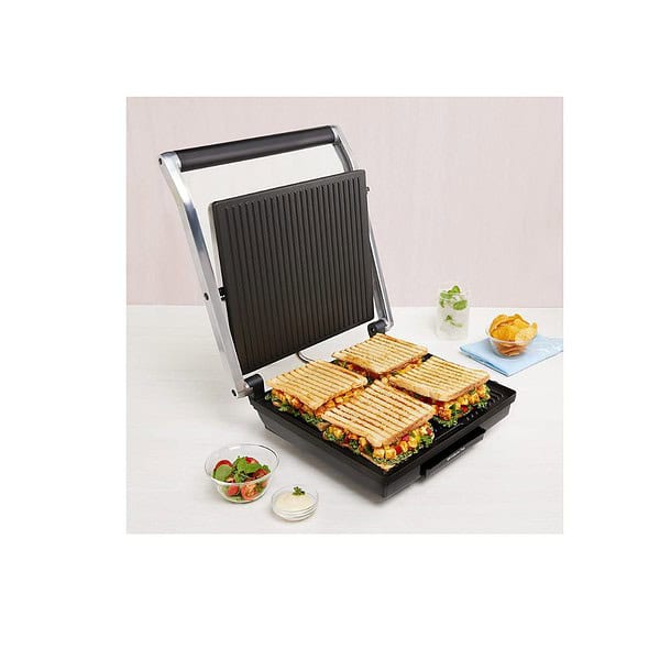 Borosil Super Jumbo 2000 Watt Grill Sandwich Maker Black - LXINDIA.COM