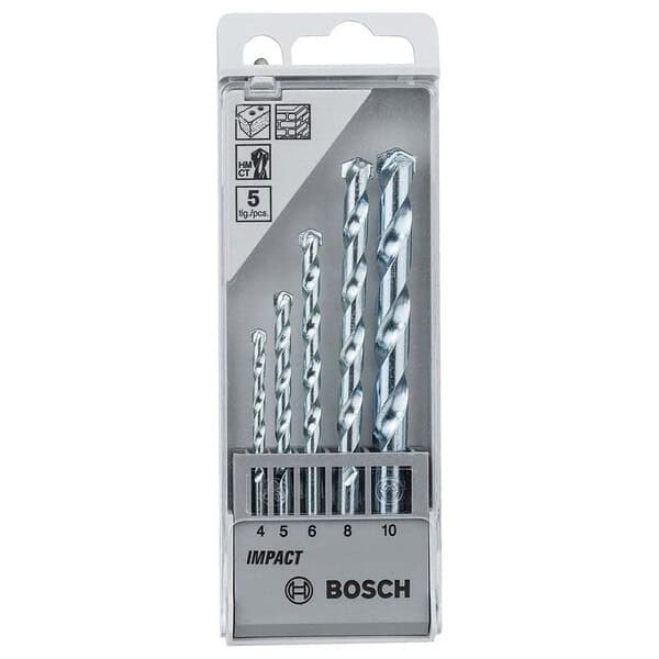 Bosch 2608590090 Masonry Drill Bit Set - LXINDIA.COM