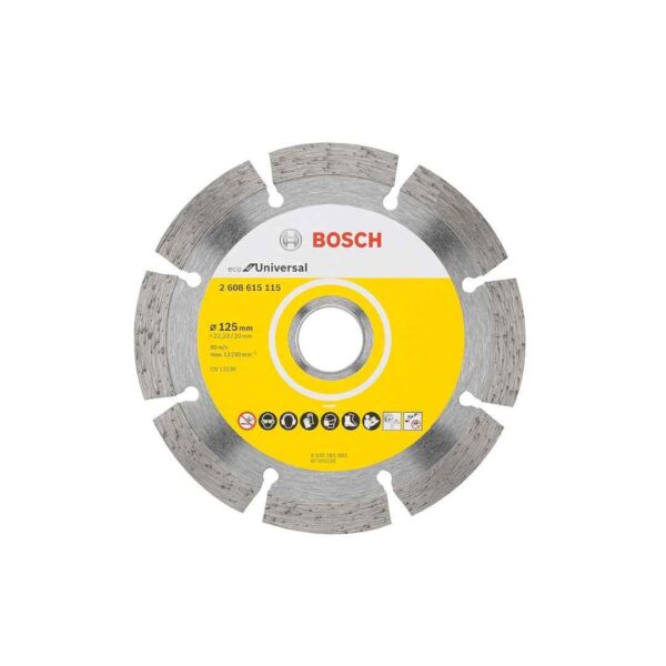 Bosch 2608615111 Diamond Cutting Disc Diameter 125mm - LXINDIA.COM