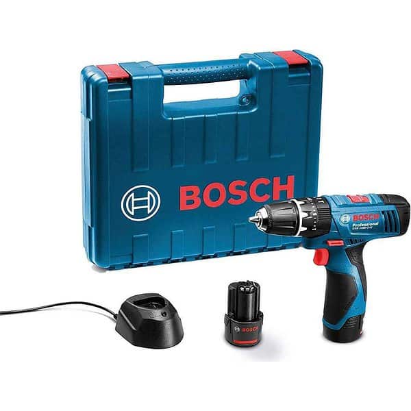 Bosch GSB 120LI Plastic Cordless Impact Drill Kit - LXINDIA.COM