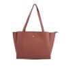 Brightfashion Womens Stylish PU Leather tote bags pink - LXINDIA.COM