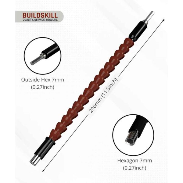 Buildskill 30CM Flexible Shaft for Drill Machine2 - LXINDIA.COM