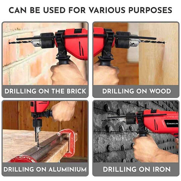 Buildskill BGSB13RE Pro 13mm impact Drill Kit1 - LXINDIA.COM