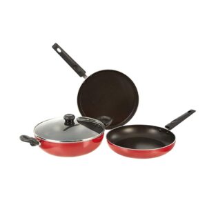 Butterfly Rapid Non Stick 3 Pcs Cookware Set - LXINDIA.COM