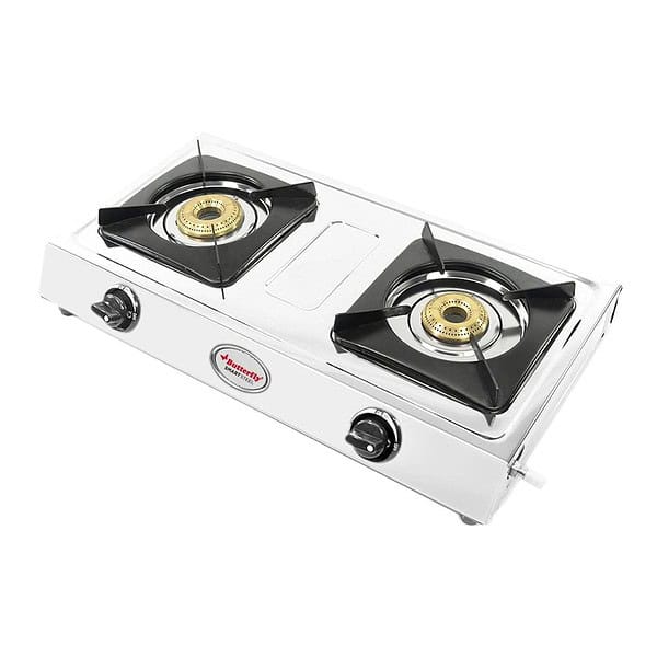 Butterfly Smart 2 Burner Stainless Steel Gas Stove2 - LXINDIA.COM