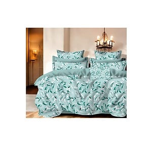 CAPYLYTE Green Cotton King Size Double Bed Sheet - LXINDIA.COM