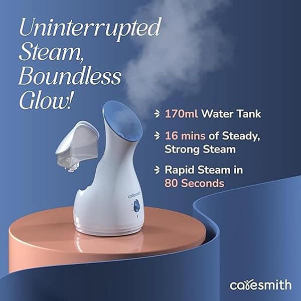 CARESMITH 2 In 1 Face Steamer For Cold and Cough2 - LXINDIA.COM